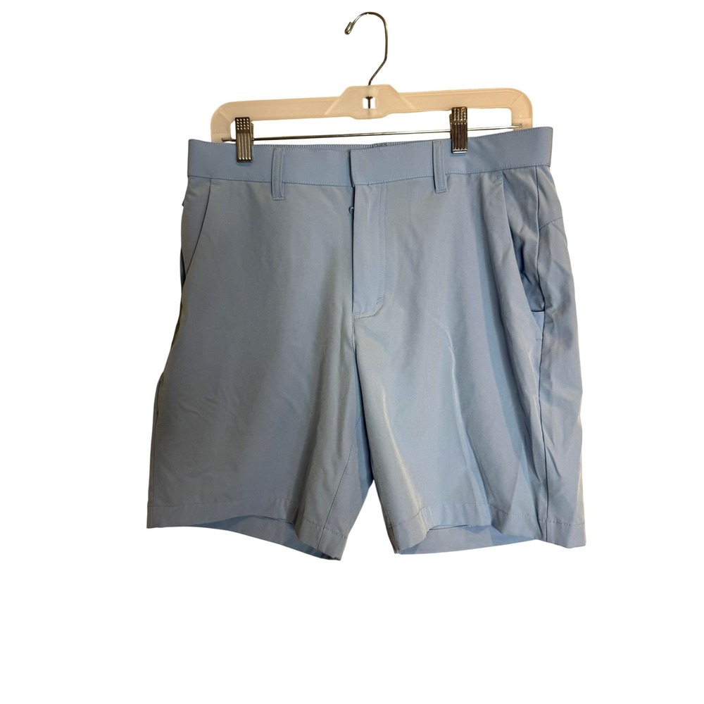 Fabletics Tech Shorts Mens 31 4-Way Stretch Water Resistant Golf Athletic Casual